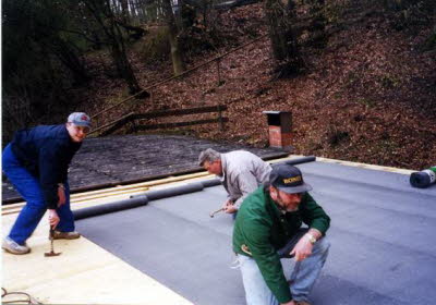 Dachrenovierung 2001